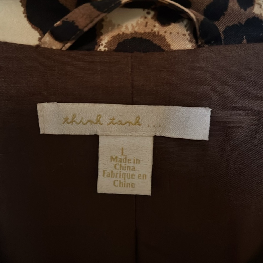 Leopard print jacket - Size Large - Picture 3 of 8